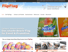 Tablet Screenshot of flipflag.ch